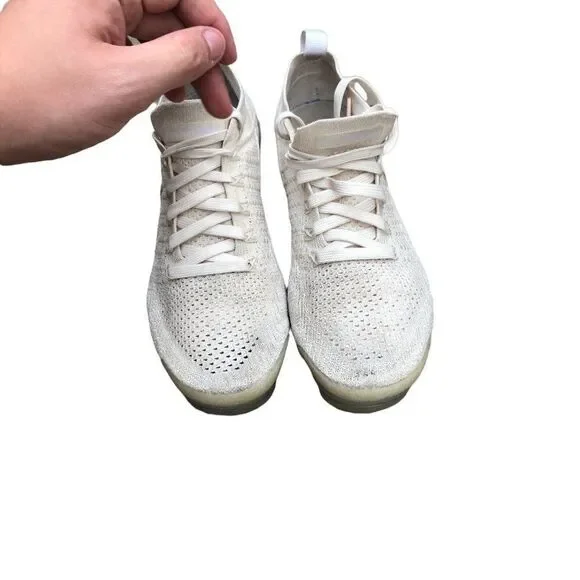 Rare 2017 Nike Air VaporMax 2 Light Cream Size 8W - Picture 11 of 16